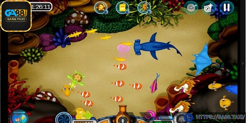 Jackpot Fishing từ JILI là sảnh cược hàng đầu tại GA88