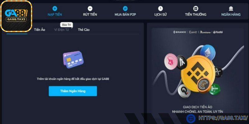 Nhà cái hỗ trợ người chơi đa dạng phương thức thanh toán