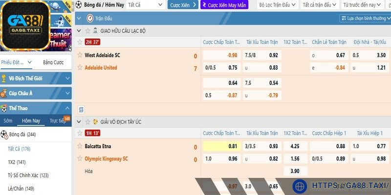 SABA Sports là sảnh thể thao có tỷ lệ kèo ổn định